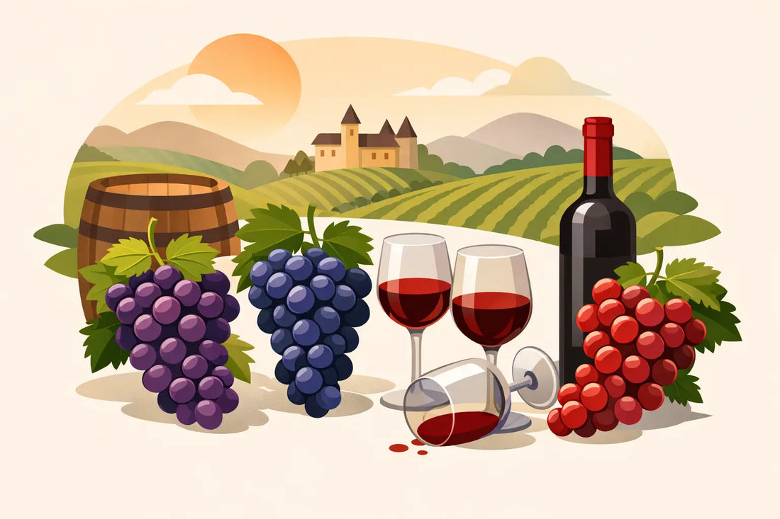 What Grapes Make Meritage Wines in Red Blends?